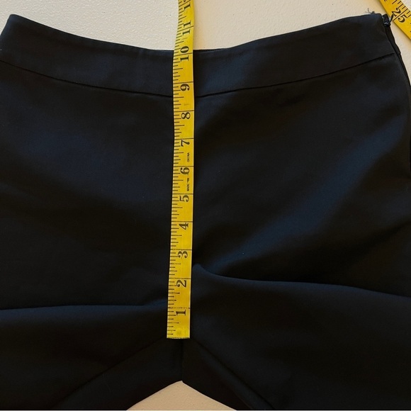 Magaschoni Pants Cropped Black Women's Size 4 Stretch Side Zip - Picture 11 of 11
